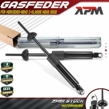 2x Gasfeder Motorhaube D&auml;mpfer 202 mm 1040 N f&uuml;r Mercedes-Benz C-K W202 S202