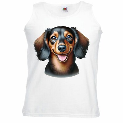 Tank Top Dackel Dachshund Teckel Jagdhund Jagt Dackelwelpe Dackelschule D 402915