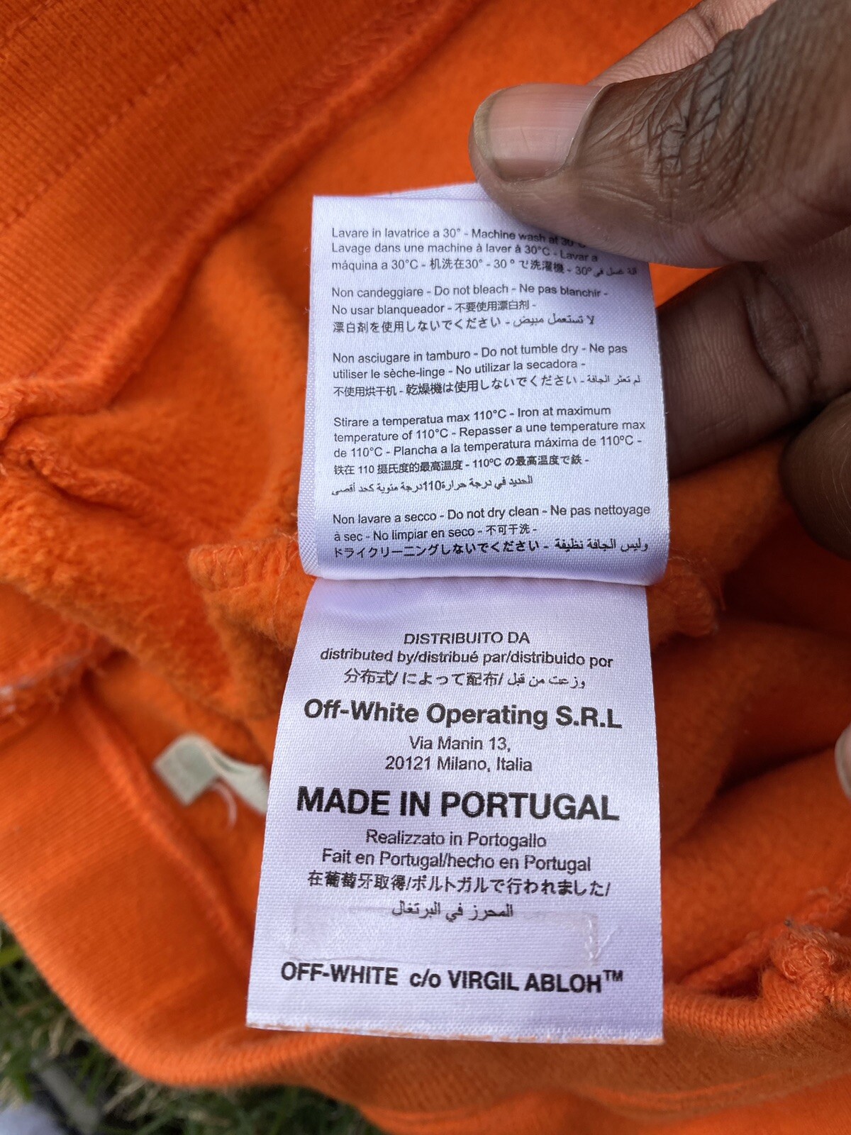 Off-white Vlone Sweatpants “Unreleased Sample” - image 6