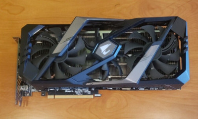 GIGABYTE AORUS GeForce RTX 2060 Super 8G Graphics Card, 3x WINDFORCE Fans, 8GB