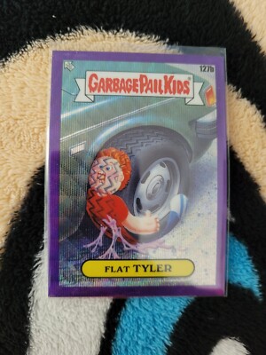 Garbage Pail Kids GPK Trading Card Chrome Purple Wave Flat Tyler 127b