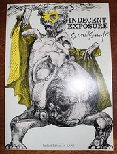 1973 INDECENT EXPOSURE SIGNED Limited Edition Collection Drawings Gerald SCARFE