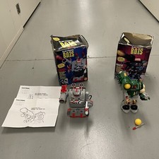 VTG 90s Electronic B.O.T.S Toybiz Action Figure Eliminator 2 Combat Bot Robots