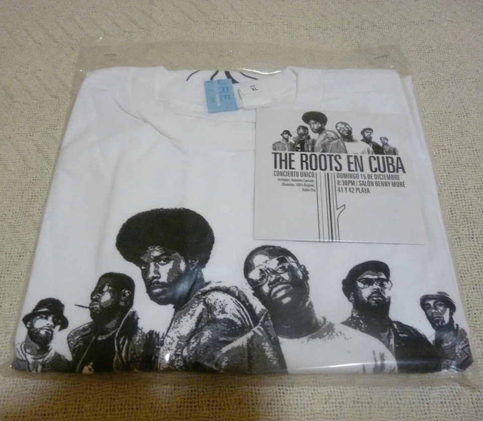 The Roots in Cuba Limited Edition Tee with Free Promo CD! Brand New. - Image 3 of 4