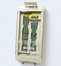Heyday Apple Watch Single Double Watch Band 38/40mm Olive Green New In Box