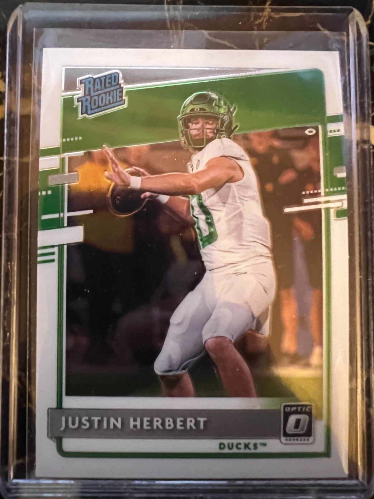 2020 Chronicles Draft Picks Donruss Optic Rated Rookies Justin Herbert RC #4