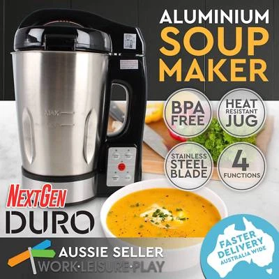 Duro Soup Maker Hot Cold Electric Blender Food Processor