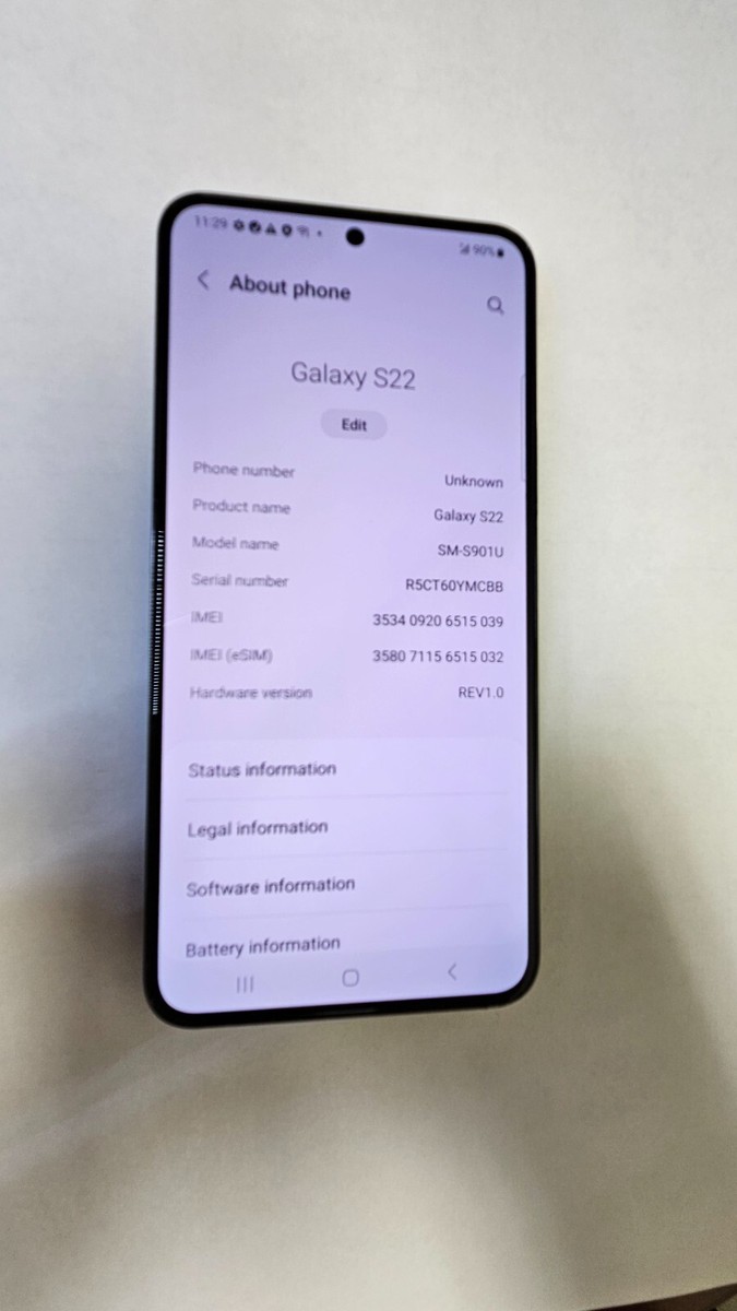 Samsung Galaxy S22 - 256 GB - Graphite (Unlocked) for sale online
