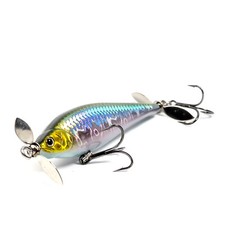 LUCKY CRAFT B'Straight 95 Spybait Sub Surface Prop Bait Lure - MS JAPAN SHAD