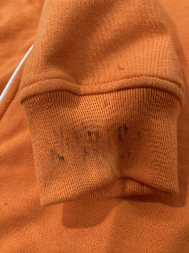 YOUTH GIRLS/BOYS ADIDAS NEW YORK KNICKS HOODIE YOUTH XL 18/20 ORANGE NWT - Picture 4 of 4