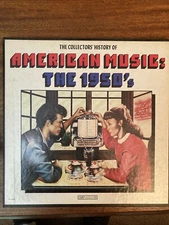 “The Collectors’ History Of AMERICAN MUSIC: THE 1950’s”. 5 LP Box Set.