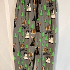 Lazy One May The Forest Be With You Unisex Moose PJ Pants