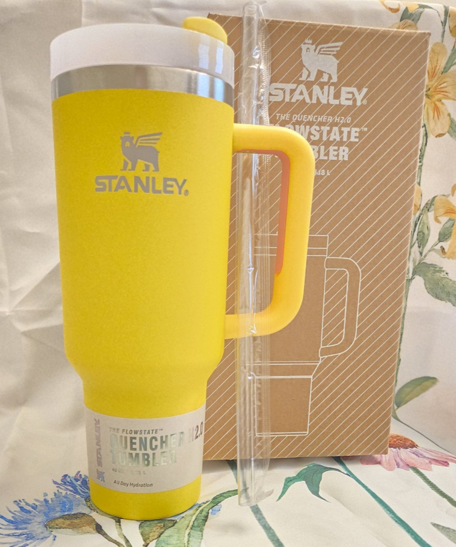 STANLEY 40 0Z TUMBLER,YELLOW | eBay