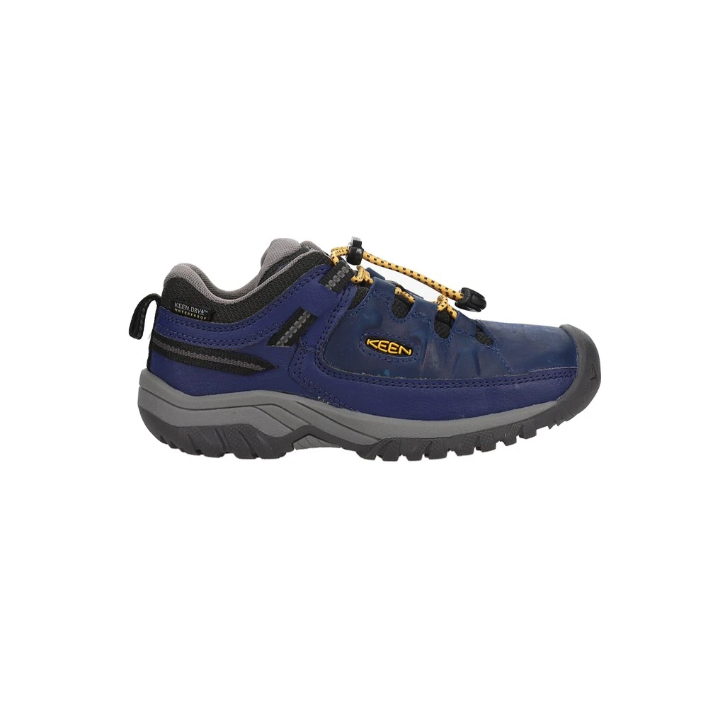 Keen Targhee Low Waterproof Hiking Youth Boys Blue Sneakers Athletic Shoes 1026