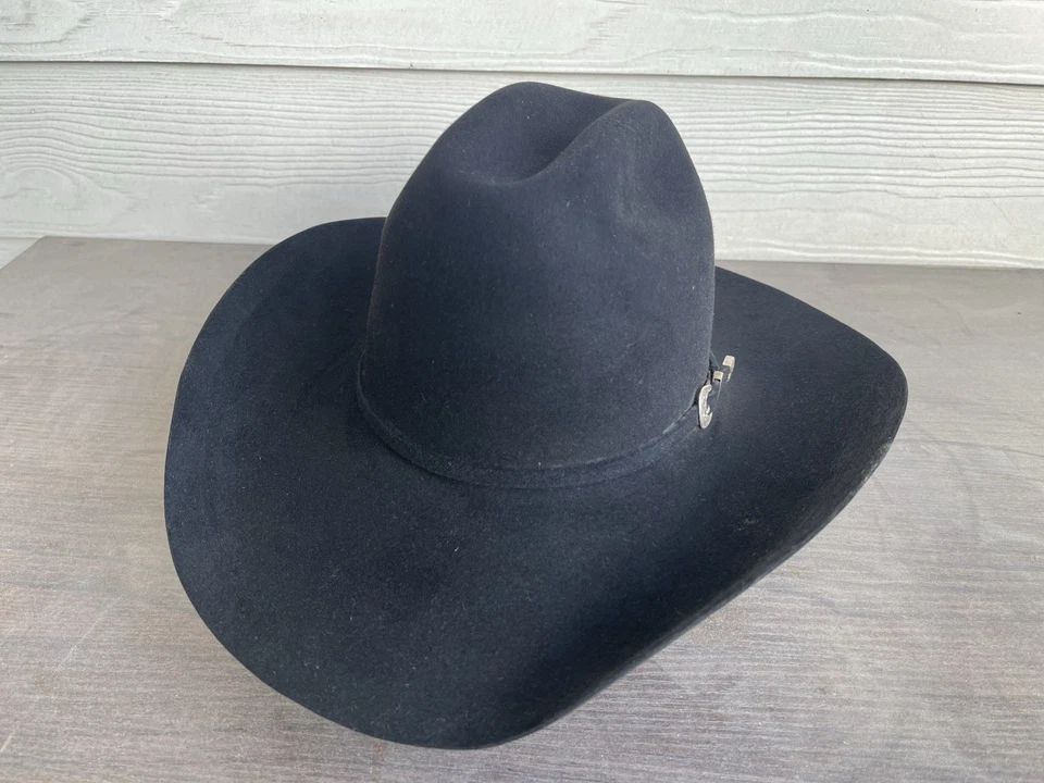 $629 Resistente 20X Wrangler 6 7/8 Western Sombrero de Vaquero Yellowstone Rodeo Rip Bullride Foto 4 de 4