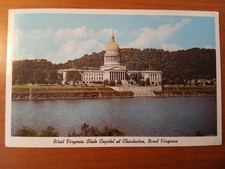 Cartolina 3015 viaggiata, Charleston, Virginia, cartolina, collezione