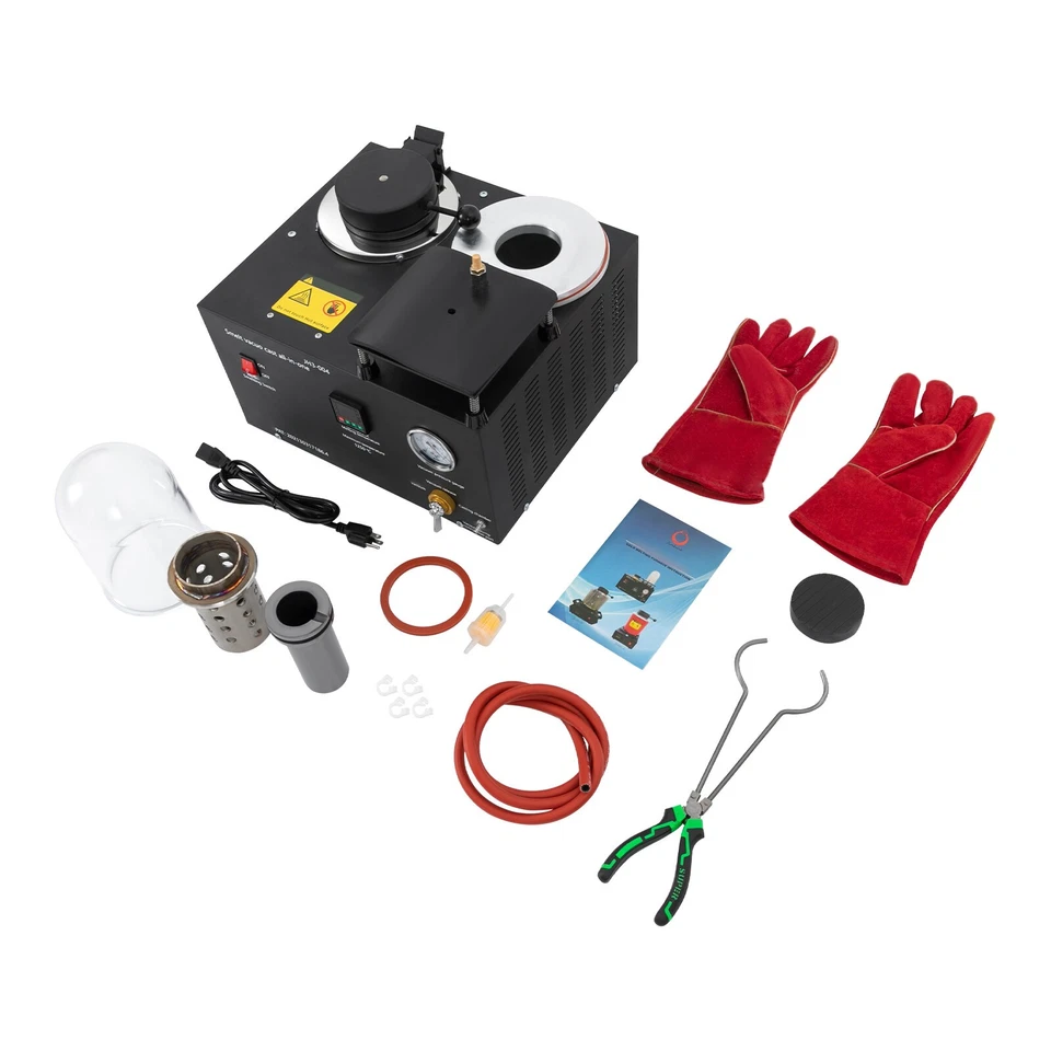 2KG Jewelry Lost Wax Cast Combination Vacuum Casting Melting Machine 1/2 HP 3CFM - Image 4 of 4