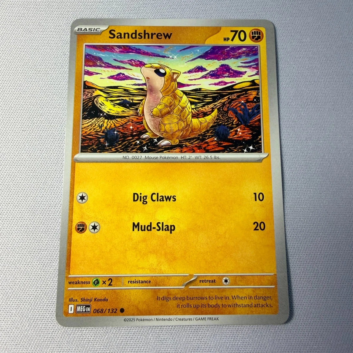 Sandshrew In Pokémon Individual Trading Cards for sale | eBay