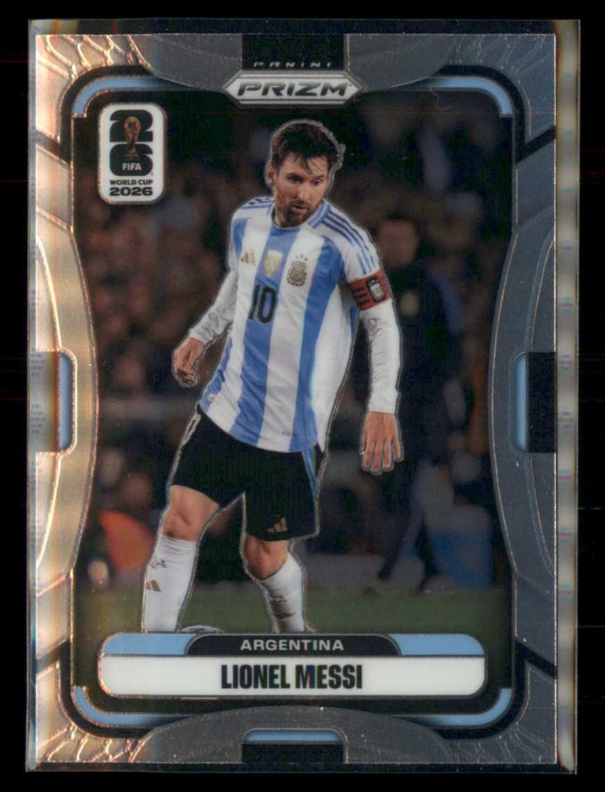 Lionel Messi 2026 Panini Prizm FIFA World Cup Base Set #10 Argentina view 1