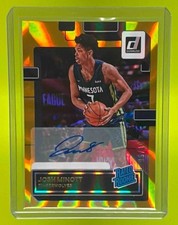 JOSH MINOTT RC AUTO HOLO GOLD LASER /10 - 2022 Donruss Rated Rookie Signatures