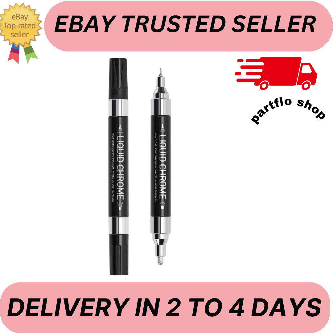 Liquid Chrome Marker Paint Marker DIY Silver Mirror Pen Any 