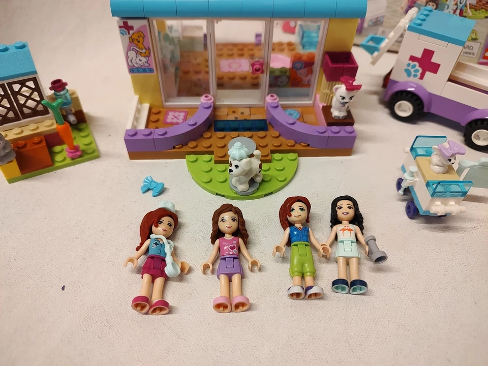 MIA'S VET CLINIC  LEGO Friends Juniors #10728 98% COMPLETE With Manual NO BOX - Image 2 of 4