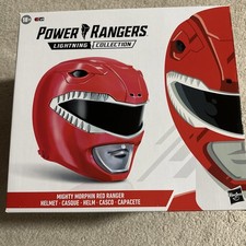 Mighty Morphin Power Rangers Lightning Collection Red Ranger Helmet Hasbro New