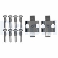 Delphi ZubehöRsatz Scheibenbremsbelag LX0543 FüR E91 BMW E81 Mini E87 E82 E90