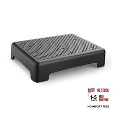 Mobility Step Stool for Adults & Seniors - Non-Slip Platform Indoor and Black