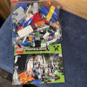 Minecraft Lego Set 21113 The Cave, Complete w/Instructions