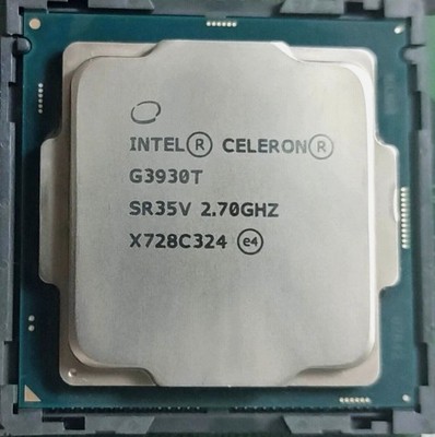 7Th Gen Intel Celeron G3930T LGA 1151 CPU Processor Dual-Core 2.7 GHz Kaby Lake