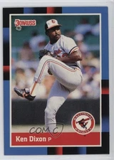 1988 Donruss Ken Dixon (Last Line Begins with Scholarship) #48