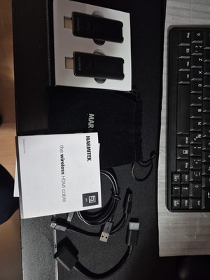 Marmitek Stream S1 Pro HDMI-Funkübertragung Set Präsentations-System Schwarz