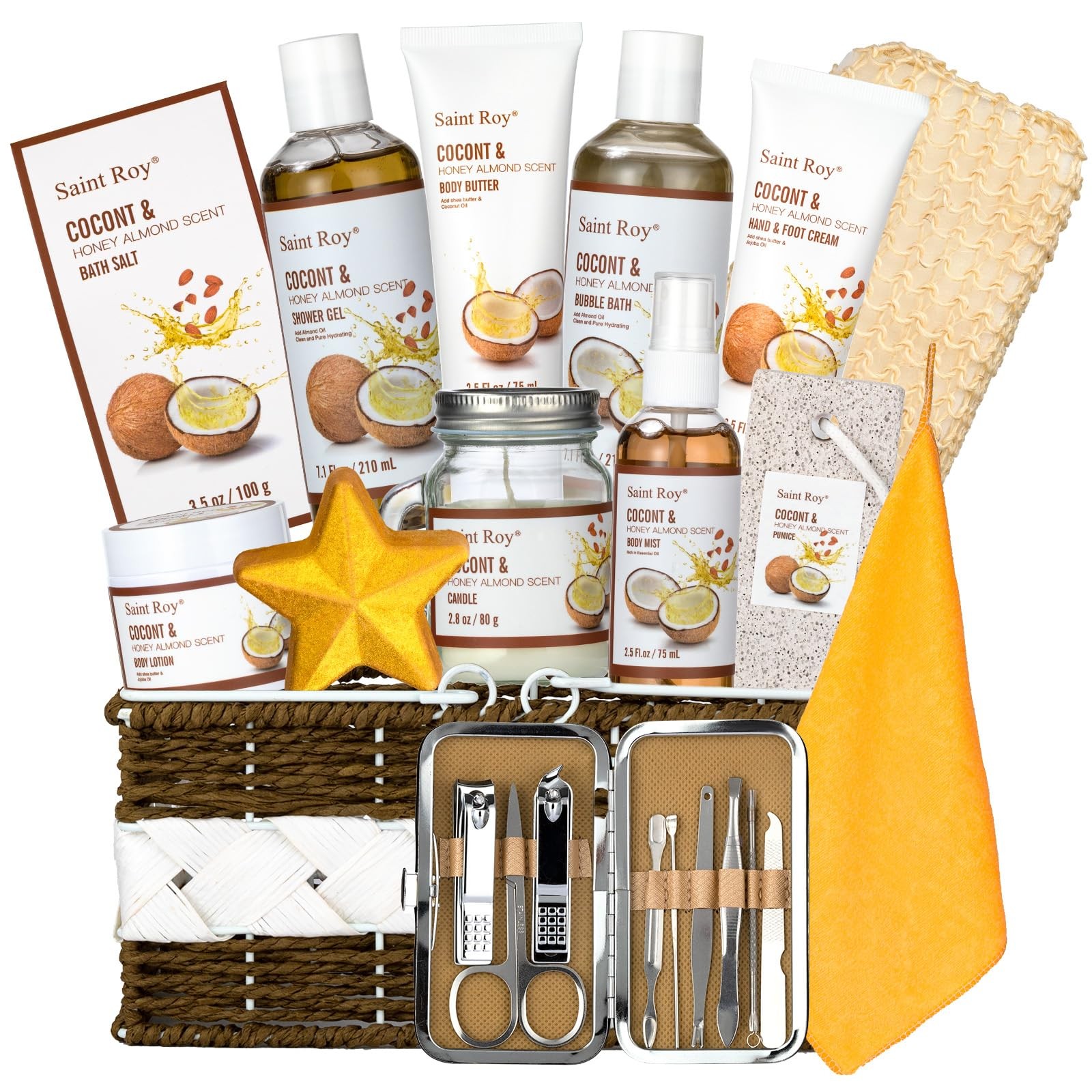 Valentines Day Gifts for Women & Men Spa Gift Basket Luxury Bath and Body Bas...