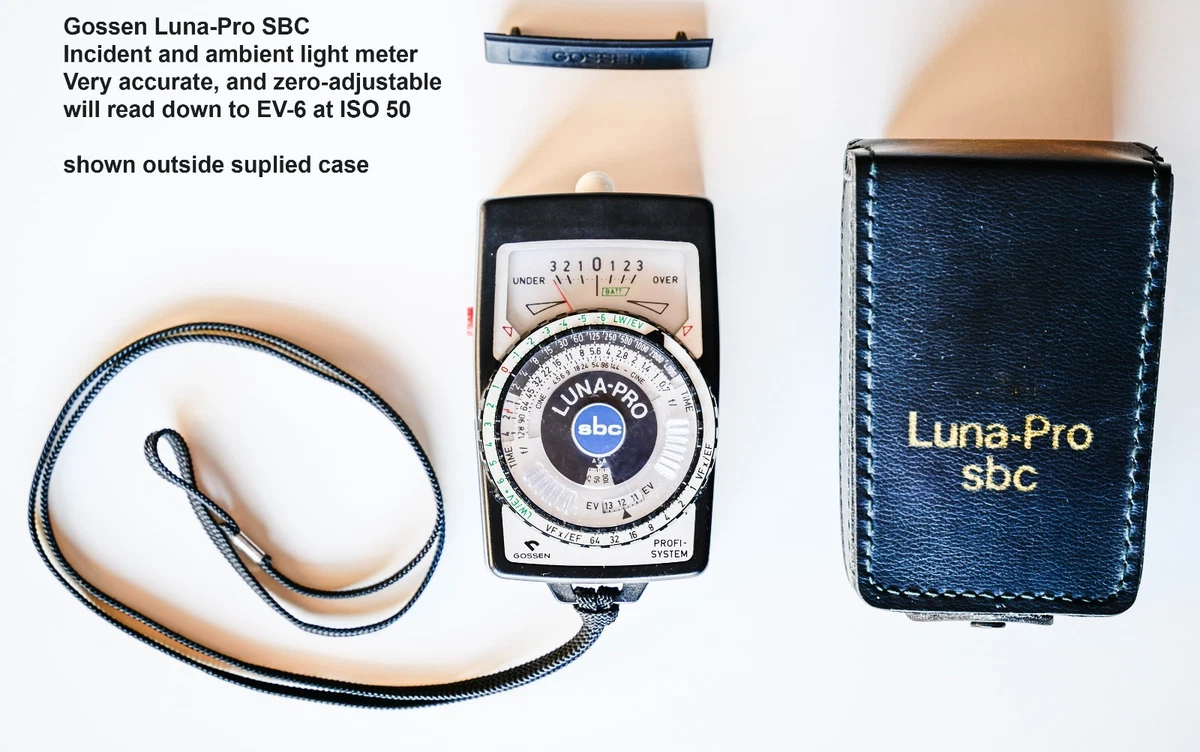 25+ Gossen Luna-Pro Camera Photography Light Meters for sale