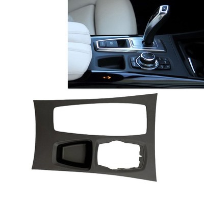 Interior Center Console Shifter Panel Cover For BMW X5 E70 X6 E71 E72 2007-2013