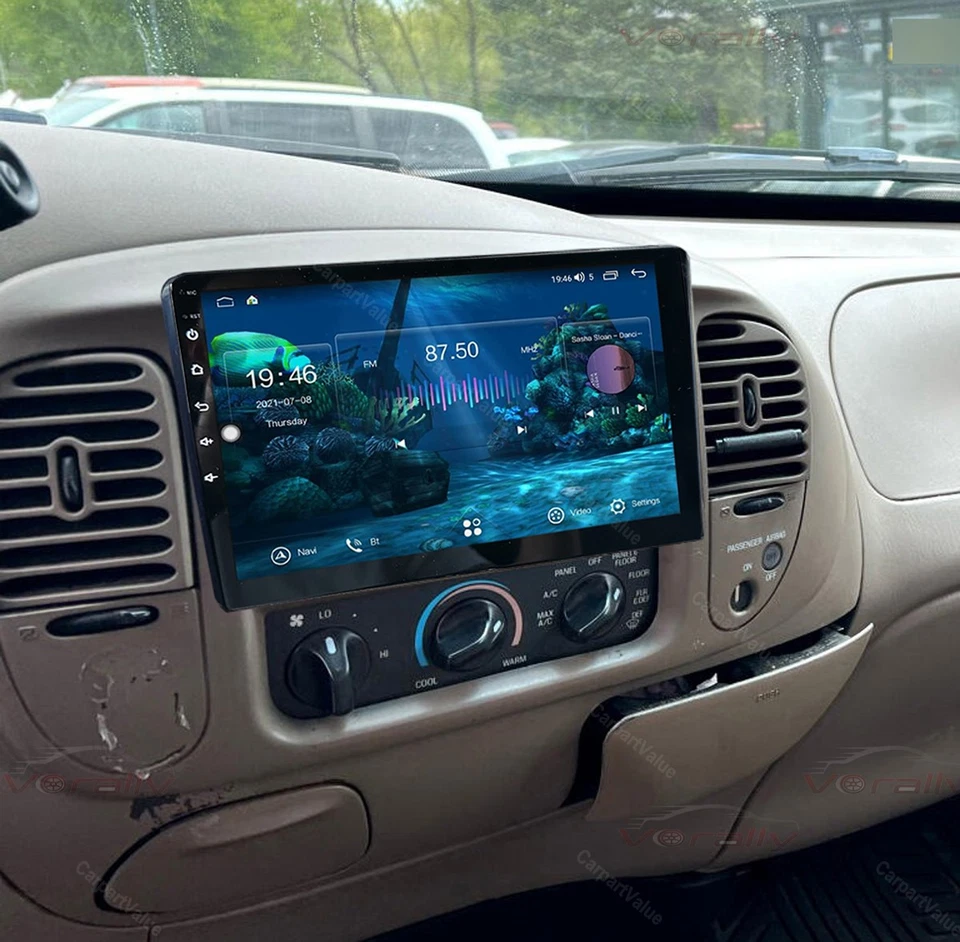 Para Ford F-150 1997-2004 Apple CarPlay Android Auto Tablero Radio Estéreo GPS 10.1" Foto 2 de 4