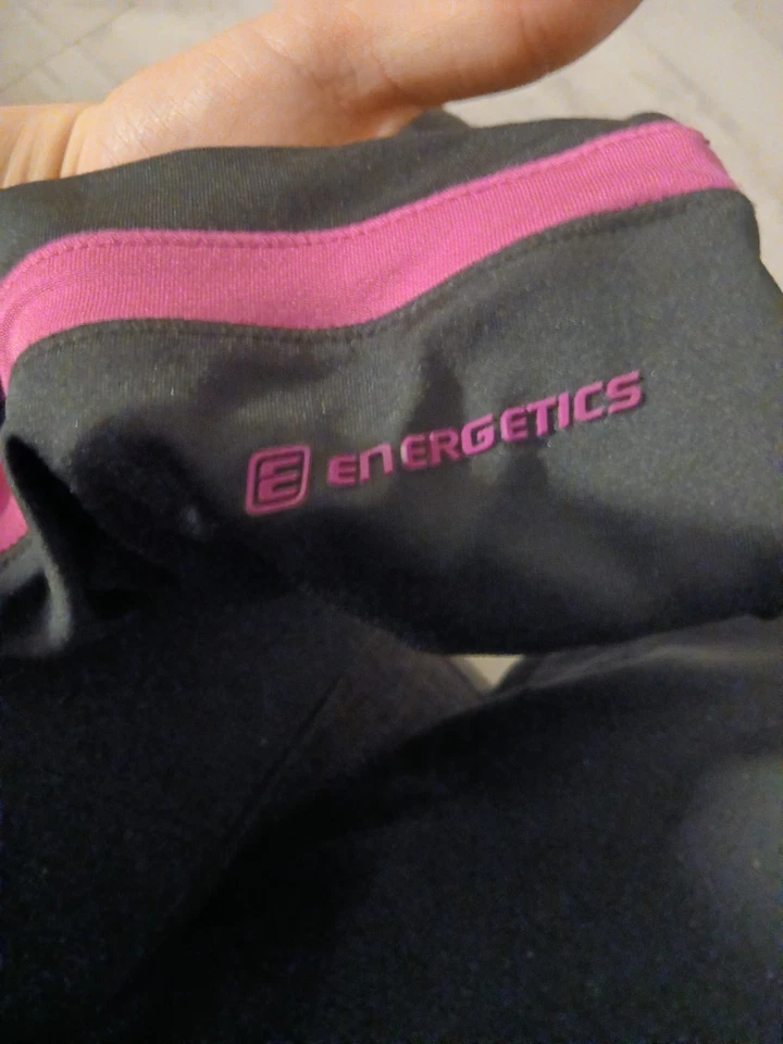 Energetics Leggings Sport Femme Noir Rose Capri (EU 42, W33, INT XL) - Photo 4/4