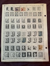 ANTIQUE and VINTAGE postage stamps from SPAIN Estate Sale FREE SHIPPING