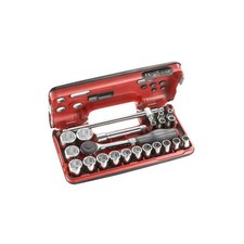 Coffret à douilles 1 2 6 pans métriques 22 pièces FACOM S.360DBOX4PB