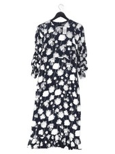 Mint Velvet A-Line Maxi Dress UK12 in Blue