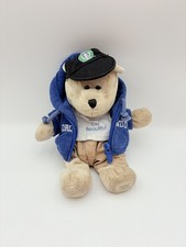 Starbucks Bearista Bear Plush Orlando Blue Hoodie Stuffed Toy 11"