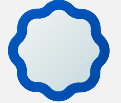 【IKEA】PRUNKHALLON ミラー 鏡 ブルー&ピンク 2点セット 2 Set IKEA PRUNKHALLON Mirror Blue 15 ¾ 