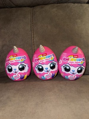 Zuru Rainbocorns Eggzania Baby Mania Blind Surprise Egg Set of 3 Easter New