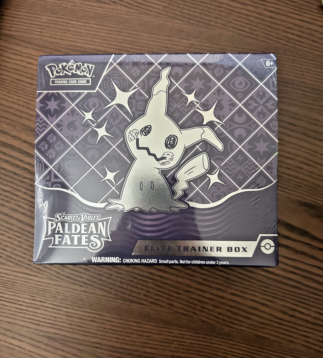 Nintendo Pokémon TCG Scarlet & Violet Paldean Fates Elite
