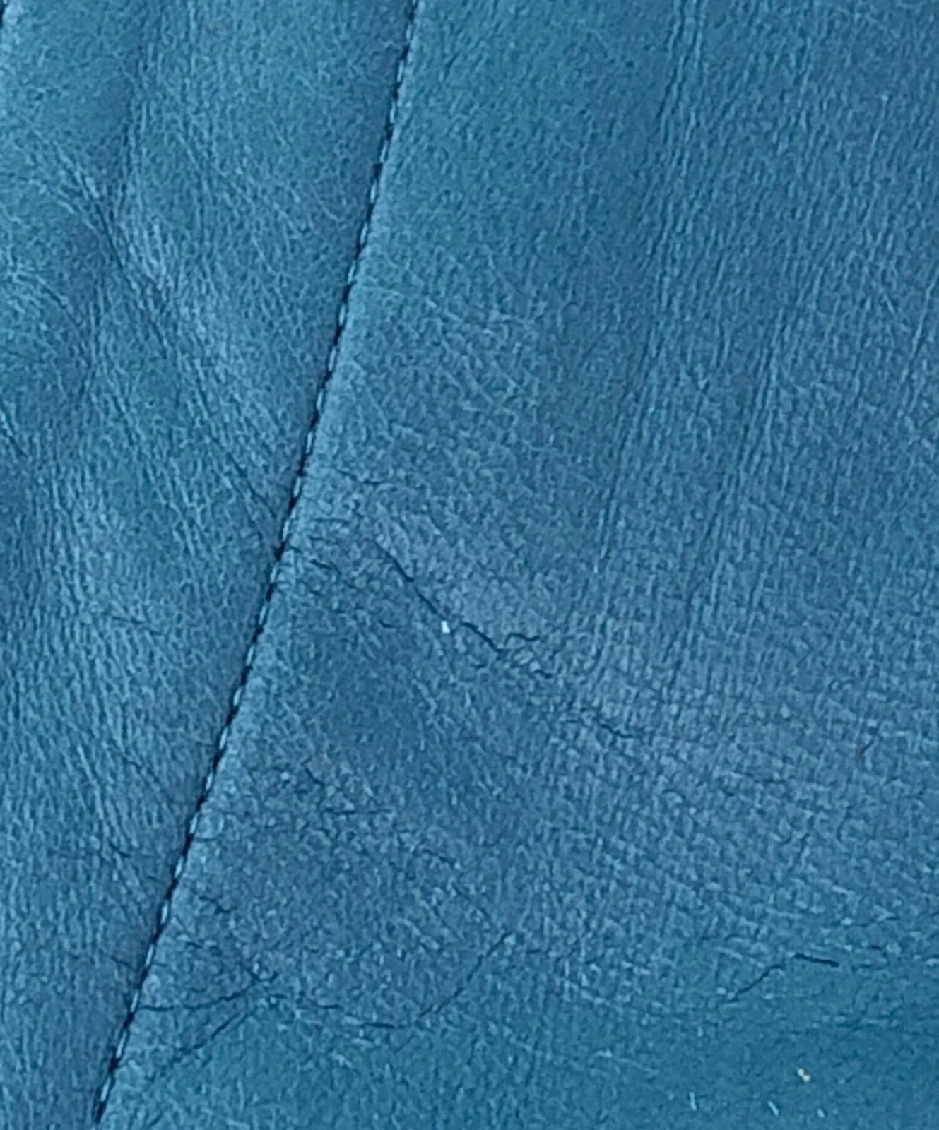 Vestopia Sheepskin Leather Jacket Men's Size L Sky Blue image 7