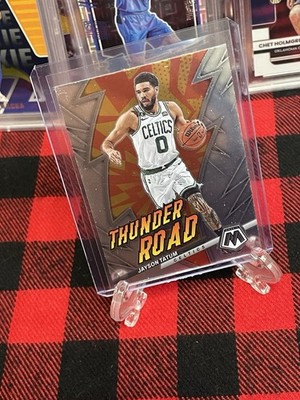 22-23 Panini Mosaic Jason Tatum Thunder Road Insert #10