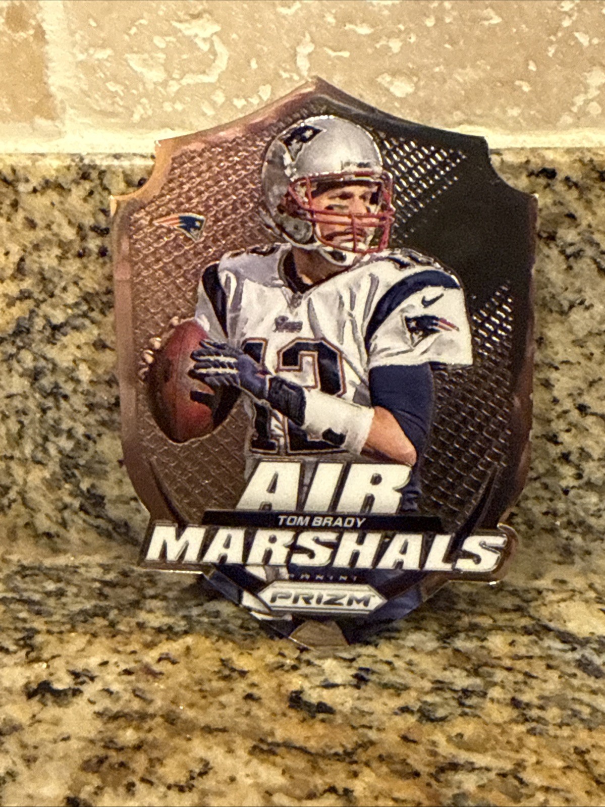 2014 Panini Prizm Tom Brady Air Marshals Die-Cut Insert AM1 New England Patriots
