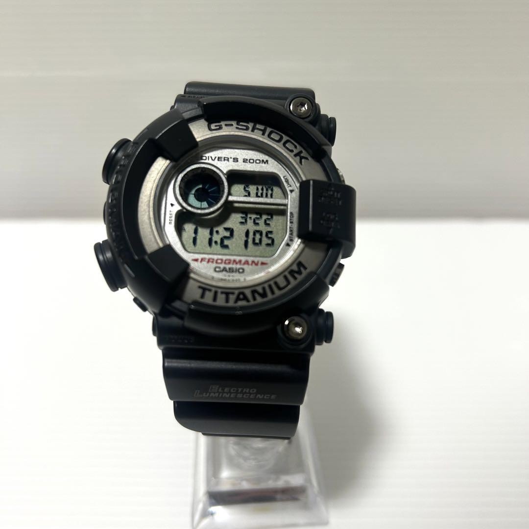 G-SHOCK Titanium Frogman Watch Airdiver's 200m 1294 Dw-8200 G-SHOCK Titanium Frogman Watch Airdiver's 200m 1294 Dw-8200