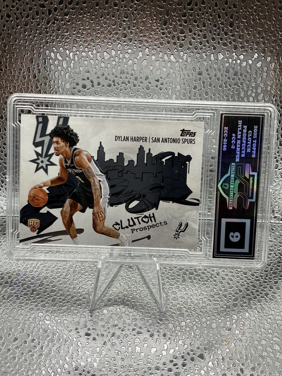 2025-26 Topps - Clutch City Prospects Dylan Harper #CC-2 (RC) for